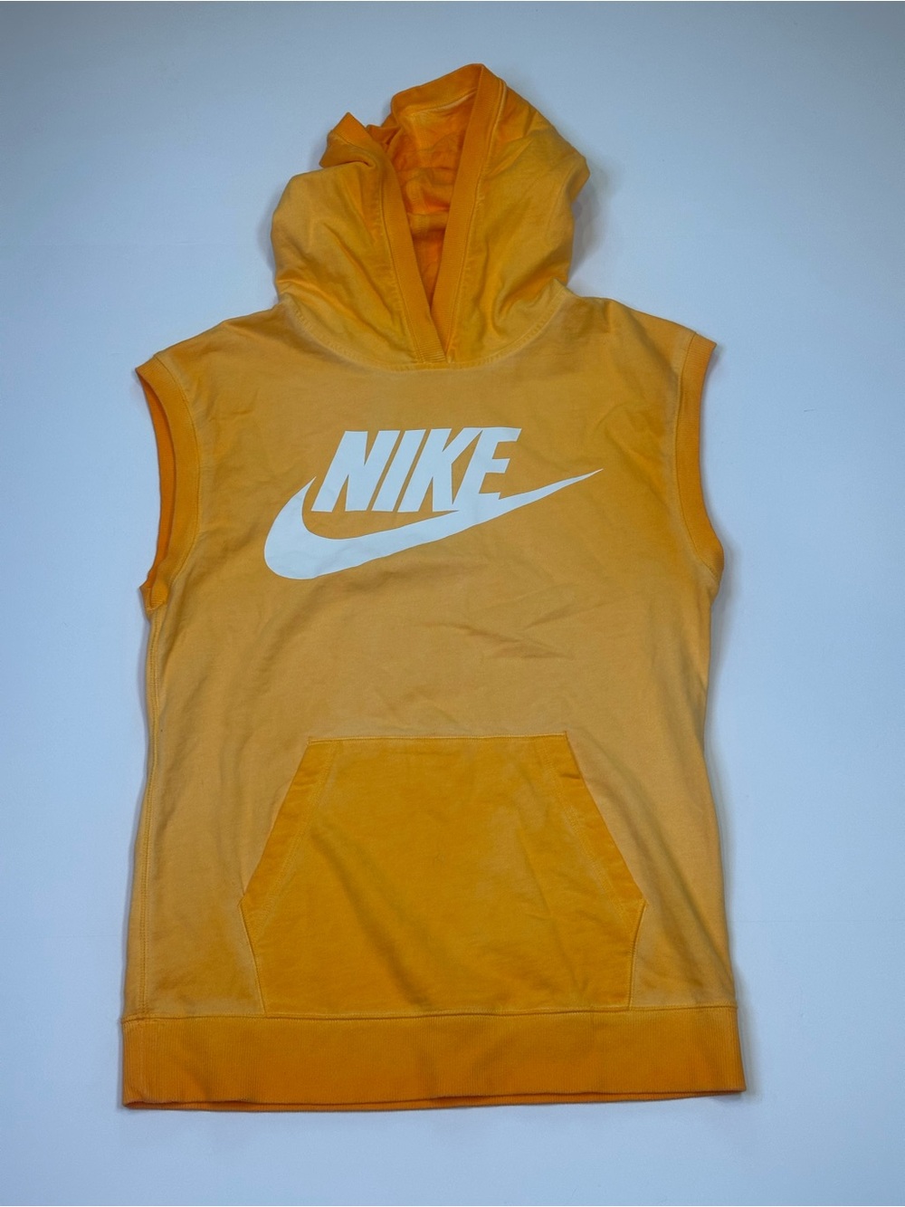 Nike Sleeveless Hoodie | Orange | S